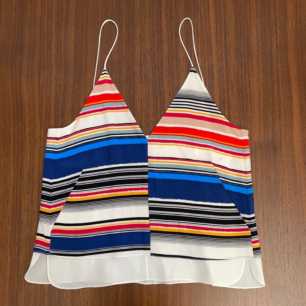 EDUN silk top